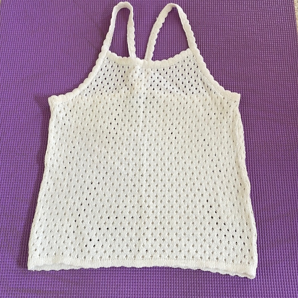 Off white Knit Camisole